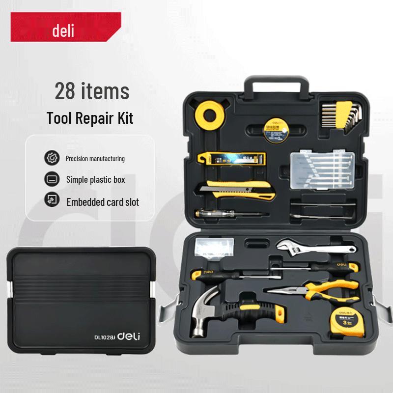 Deli 28-Piece Household Tool Kit