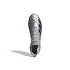 Adidas Predator Freak .1 Round Toe Lace-Up AG (Rubber Short Studs) Durable Soccer Shoes Men Soccer Shoes Silver Black Q46410