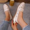Fashion Women Flats Summer New Fashion Round Toe Shoes Soft Sole Non-slip Sandals Flat Loafers Breathable Casual Sports Women Shoes