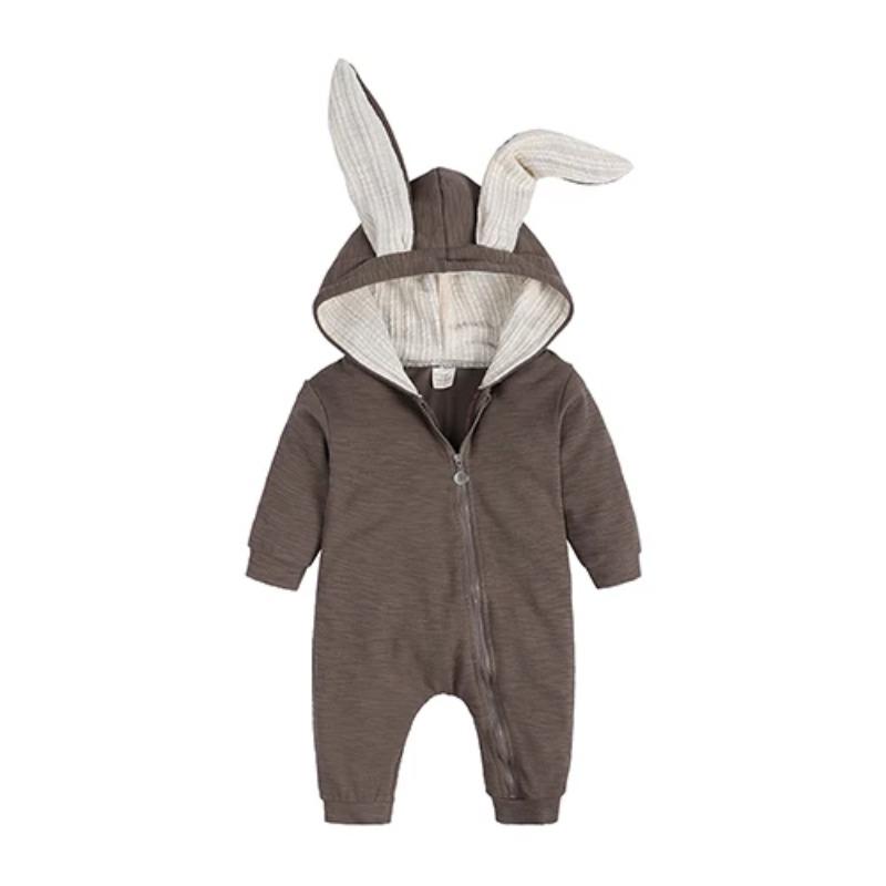 Spring Baby Rompers Cute Cartoon Rabbit Infant Girls Boys Jumpsuit Kids Baby Outfits Clothes Newborns Bodysuit
