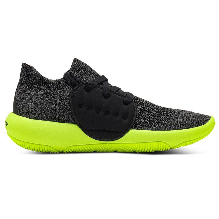 Under Armour Recover Lce Comfortable Fabric Low Top Training Running Shoes Unisex Sneakers Black Green 3024692-003
