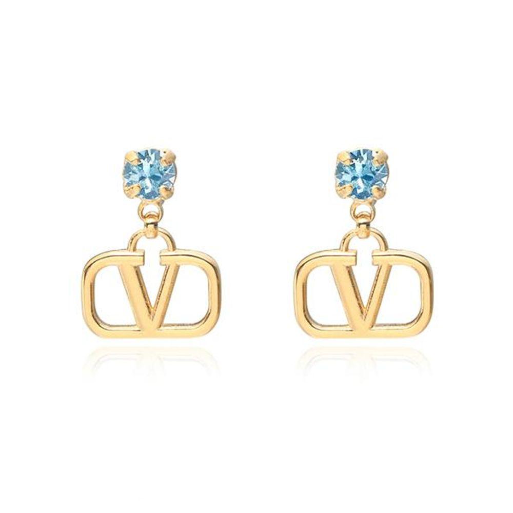 

[Valentino VALENTINO] 5W2J0H29 YCW 64X Women s Earrings 5W2J0H29 YCW 64X