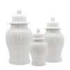 Flower Ceramic Storage Jar with Lids Porcelain General Jars Classical Tea Caddy Flower Vases Ginger Jar Vintage Home Decor