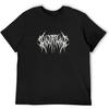 Herren Sommer T-Shirt Ghostemane Trap Metal Kurze Ärmel