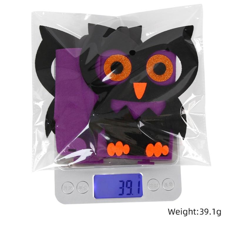Festival Halloween Candy Bag Gift Cookie Bags Bat/Skull/ Skeleton Shaped Packaging Bags for Trick or Treating Pouch