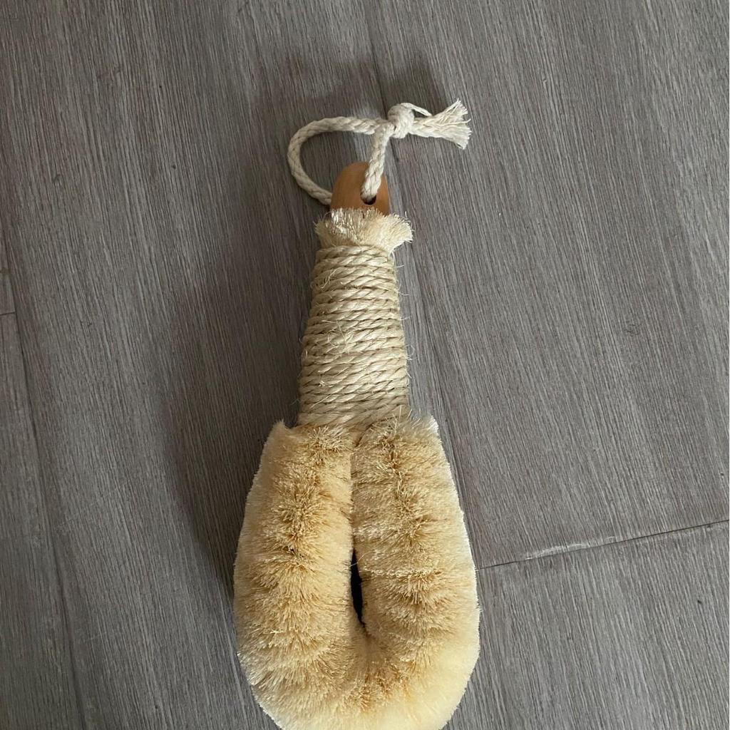 Cross-Border Bristle Massage Bath Brush - Handheld Round Body Brush