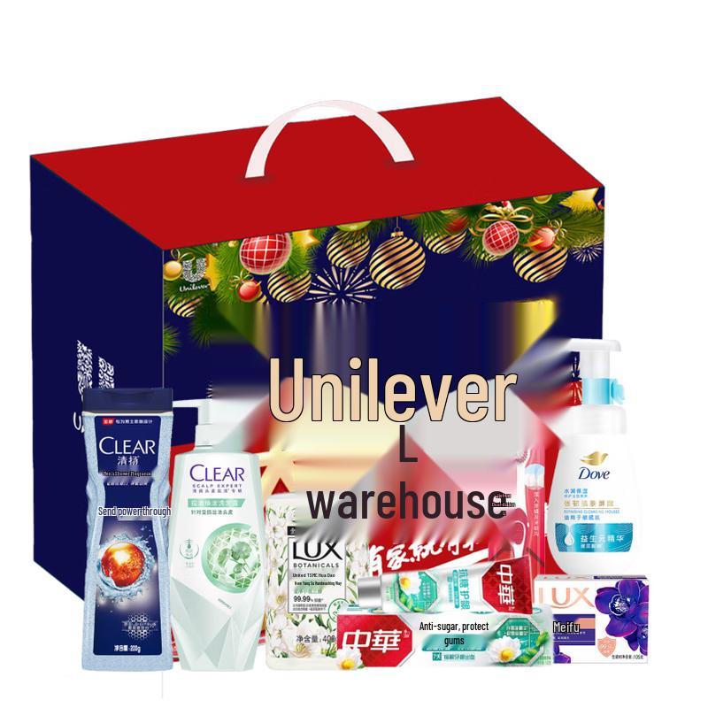 

Подарочный набор для ухода за собой для мужчин Lux Unilever, 7 предметов