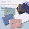 Women’s Cute Cartoon Leather Driver’s License & Vehicle Registration Cover
