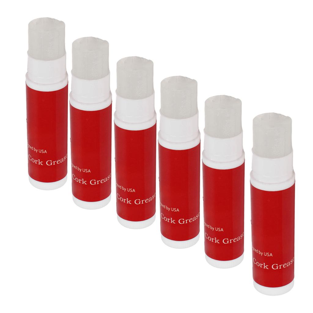 6Pcs Cork Grease Aromatic Reduce Wear Lubrication Effect Woodwind Instrument Cork Grease for