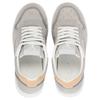 LOUIS VUITTON Stadium Cow Leather Low top Skateboard Shoes Women's Gray 1AGXQ8