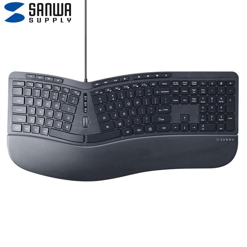 

ShanYe Ergonomic Wired Keyboard with Wrist Rest