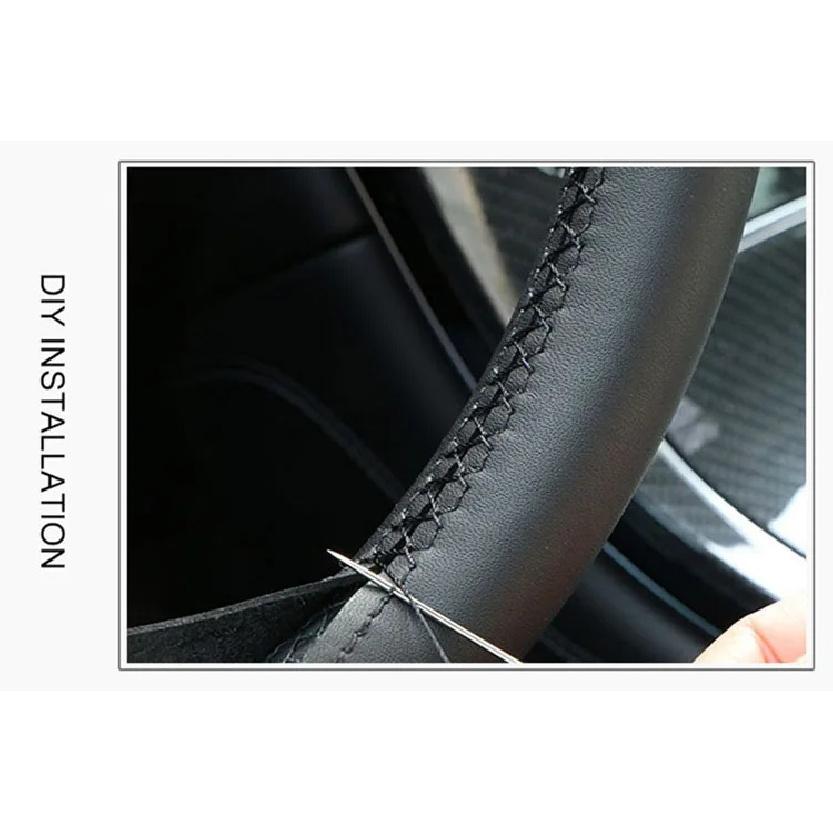 Customized Original DIY Car Steering Wheel Cover For Volvo S80 XC70 S60 XC90 Leather Braid For Steering Wheel