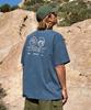 Peullukeu National Mountain Pigment Short Sleeve T-Shirt Navy Fst720