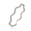 HECHENG,Korean Minimalist Style Fashion Wavy CZ Stone Chain Necklace/Bracelet/Ring Collar Zircon Gift Selection 1 Pc