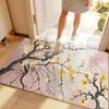 Door Mat Van Gogh Starry Night Almond Blossom Print Art Floral Living Room Kitchen Bedroom Entrance Rug Hallway Apartment Decor