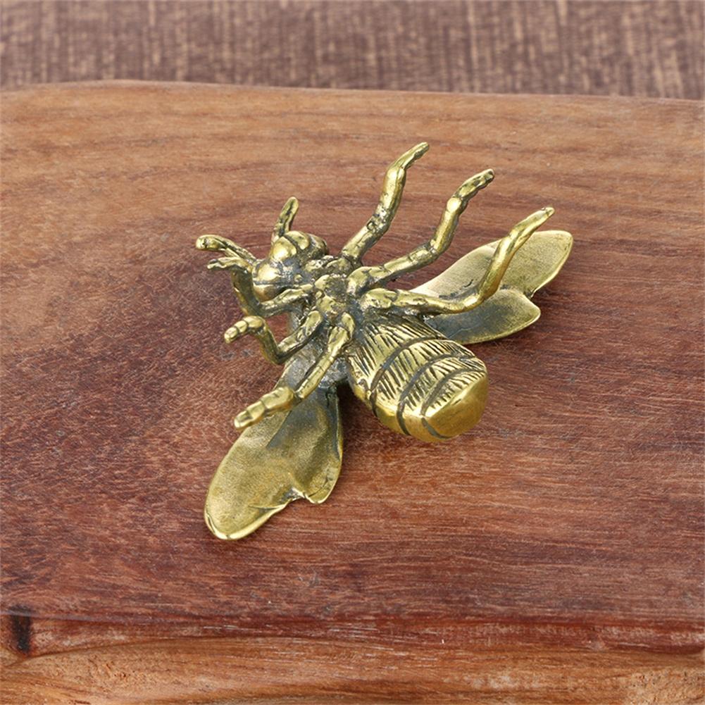 Decoration Bee 4.7*3.2cm Bronze Buddha Decor Figurines