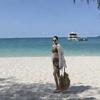 Women's Korean One-Shoulder Halter Backless High-Waisted Tummy-Control One-Piece Swimsuit