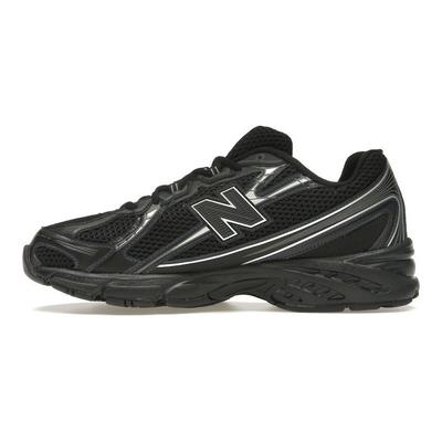 740v2 Black Silver Metallic Unisex Sneakers U740BM2