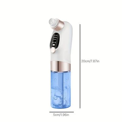 Blackhead Removal Pore Vacuum, Water Cycle Pore Vacuum with 6 Tips, 3-Speed Adjustable Grooming Device