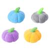 Puppy Squeaky Toy Pet Pumpkin Shape Plush Chew Toys Dog Interactive Reduces Boredom Squeaky Toy for Small Doggy