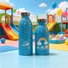 Portable 304 Stainless Steel Double-Layer Vacuum Thermos - Milk Cup, Small Mouth, Durable Design.