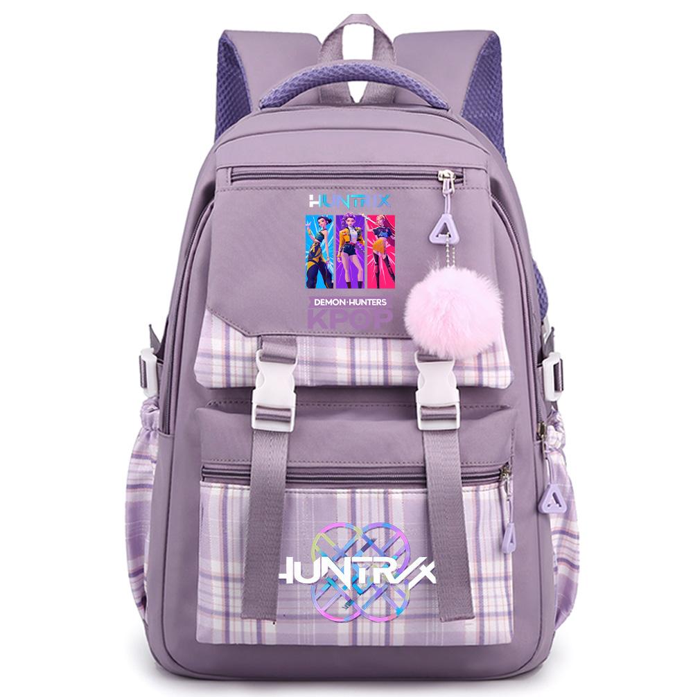 

Cute Printed K-Pop Printed Large Capacity Backpack for Teenger Student Girl Boy Schoolbag Bookbag Kid Gift Women Waterproof Travel Bag Mochila