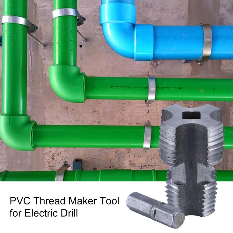 Water Pipe Threader Ergonomic Inner Pipe Threader 1/2 Inch Thread Maker Reusable Manual Threading Tool 3/4 Inch Plumbing Tool