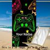 Popular Summer Beach Towel Microfiber Absorbent Beach Towel Seaside Outdoor Vacation Sports Towel