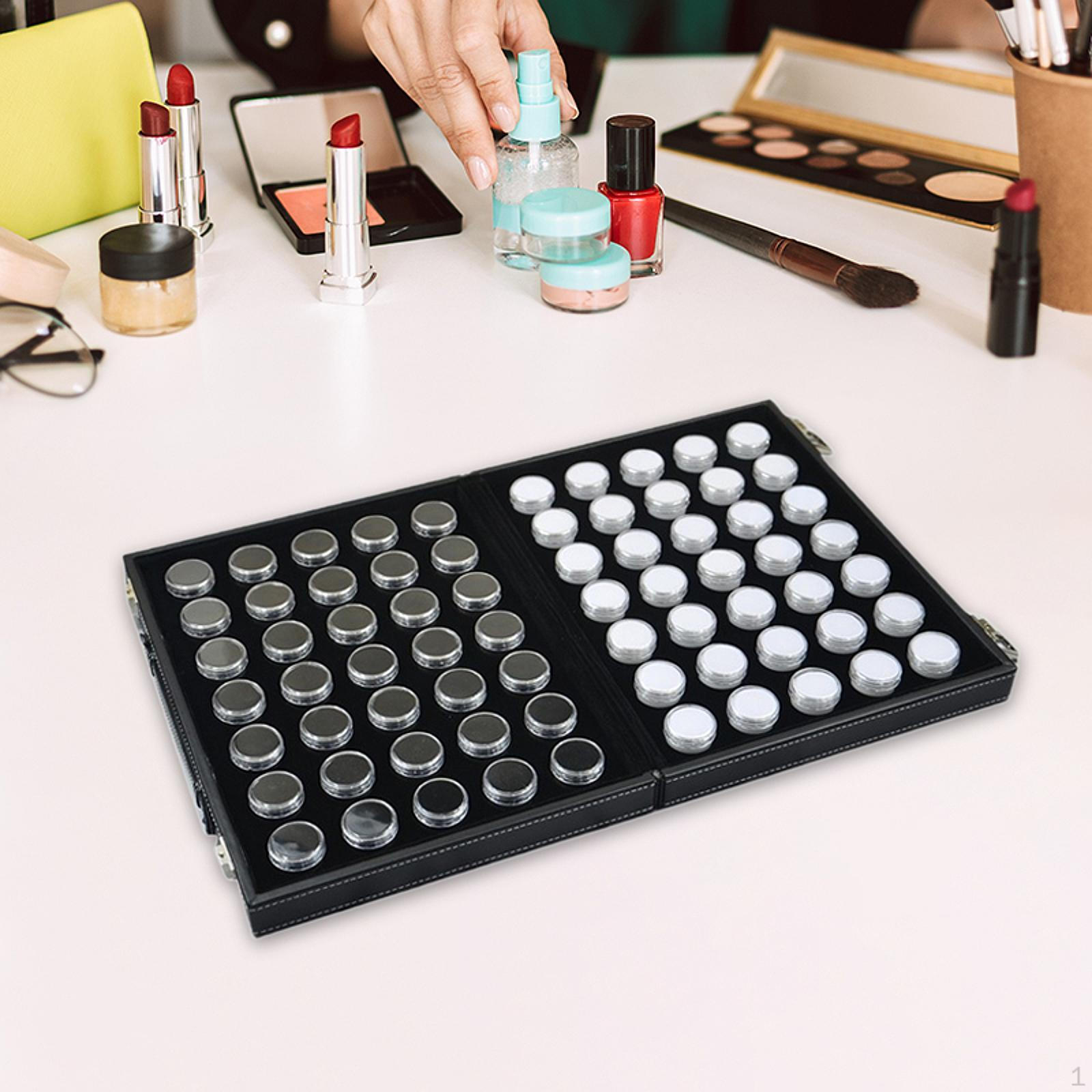 

Стеклянная витрина для ювелирных изделий, пылезащитная коробка для сережек, ожерелий, большая емкость, многофункциональные подарки 70 Count