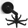 Multifunctional 360 Degree Rotating Hanging Hook Kitchen Organiser 7 Claws Swivels Hook for Bathroom Bedroom and Office