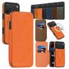 Stand Wireless Charging Flip Purse Case for For Iphone Air 17 Promax 16 Plus 15 14 Pro Max 13 PM 12 Magnetic Leather Case Cards Slot