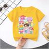 Kpop Demon Hunters Children's T Shirt Women Short Sleeve Saja Boys Kids Tee Kpop Demon Hunters TshirtBoys Girls Family Clothing