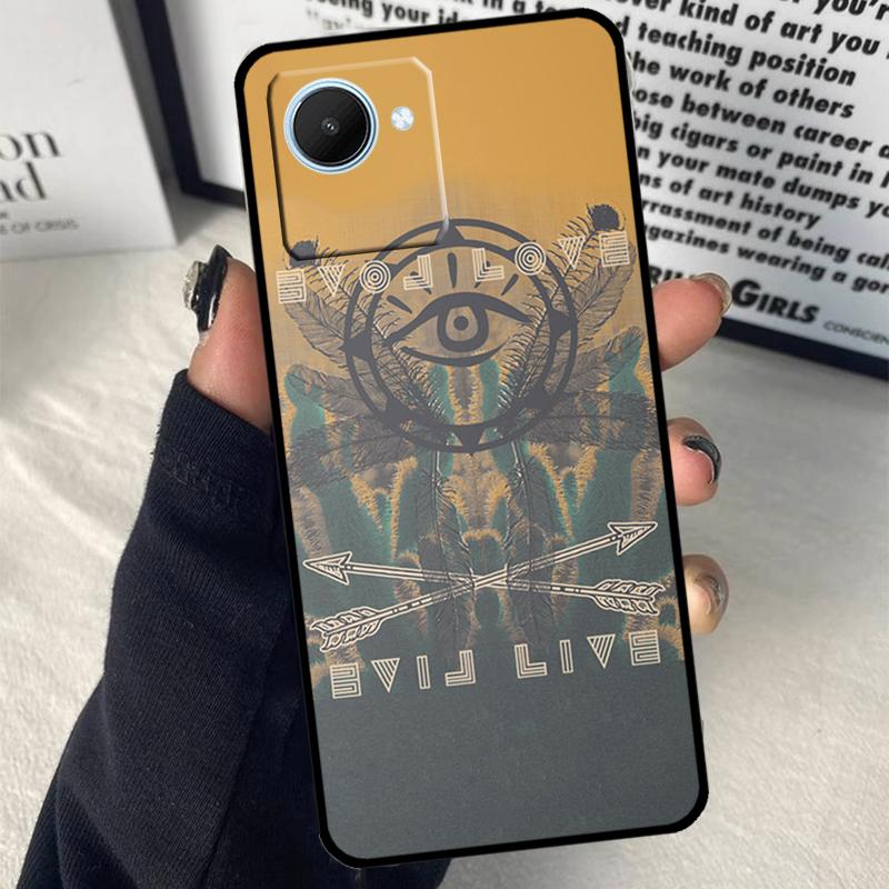 

Boho Gypsy Bohemian For Realme C75 C55 C71 C61 C53 C33 C63 C51 C65 C67 11 12 13 14 15 Pro Plus GT6 GT7 Pro Case Realme GT6