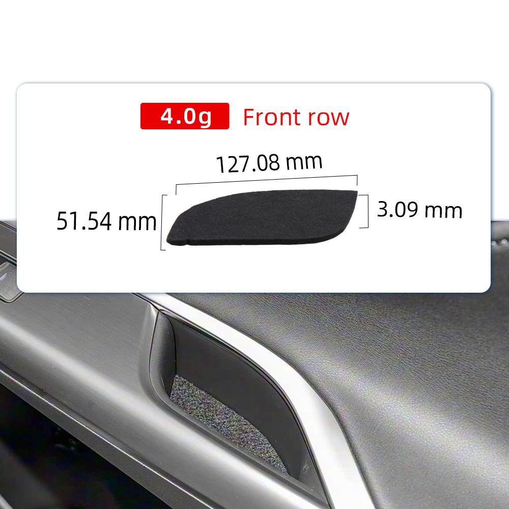 Interior Door Handle Pad For Toyota Venza Harrier 2022-2024 Front Rear Plastic Automotive Parts Kit Replacements 74221-0E070
