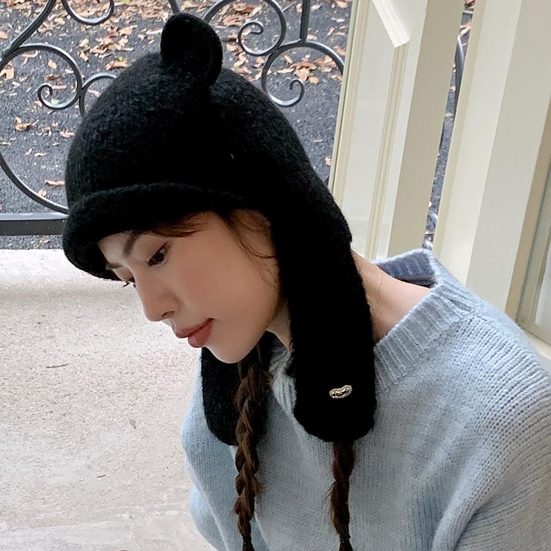 Toucas de Inverno Baratas Tricotadas Chapéu Feminino Chapéus de Inverno para Mulheres Touca Feminina Snapback Lã Chapéu Quente