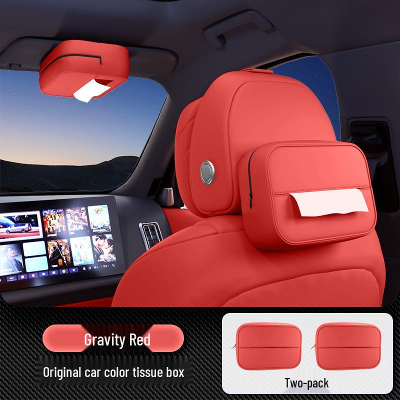 Xiaopeng P7 Tissue Box: Seat Armrest Accessory for Car Interior Decoration