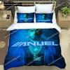Rapper Anuel AA Printed Bedding Sets Exquisite Bed Supplies Set Duvet Cover Bed Comforter Set Bedding Set Luxury Birthday Gift