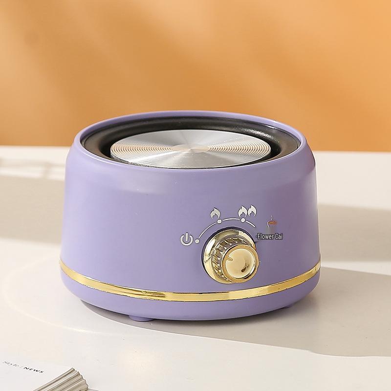 Multifunctional Mini Electric Health Stew Cup: Glass Heating Pot for Office & Flower Tea Gift Set