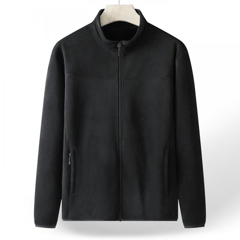 Warm Fleece Inner Layer Jacket Women Men Outdoor Hiking Running Cycling Fall Winter Wear