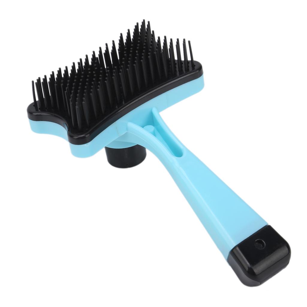 Pets Brush Remove Loose Undercoat and Tangled Hair Improve Blood Circulation for Cat DogBlue