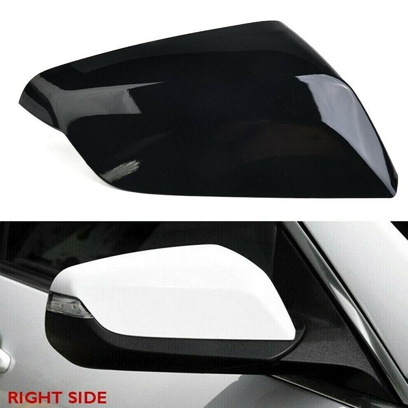 For Chevrolet Malibu 2016 2017 2018 2019 2020 2025 2025 Car Left Right Side Rearview Wing Mirror Cap Cover Cap Black Replace Kit