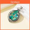 Water Drop Shell Alloy Pendant Necklace With Electroplating For Trendy Fashion Accessory
