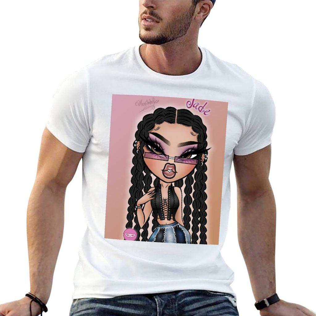 Bratz Strut It Jade Drawing By Monsterlool Tshirt Mechanic Work Tee Shirt