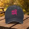 MUD SQUAD Duckbill Baseball Cap  Adjustable Unisex Hat with MUD SQUAD Print Lightweight Outdoor Sports Fitness Travel Cap