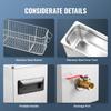 10L Ultrasonic Gun Cleaner 300W Ultra Sonic Cleaner Timer Heater Basket