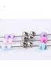 Wand Toy Interactive Cute Plush Toy Kitty Teaser Toy with Bells 16.5" Long Plastic Pole for cats and Kittens Dropshipping