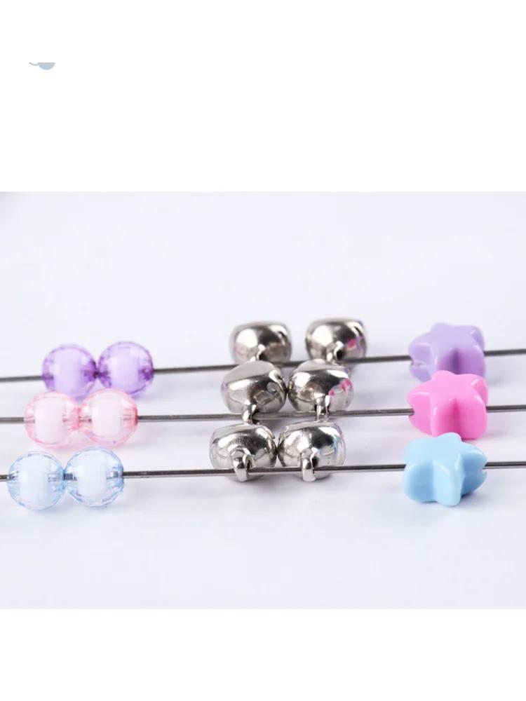 Wand Toy Interactive Cute Plush Toy Kitty Teaser Toy with Bells 16.5" Long Plastic Pole for cats and Kittens Dropshipping