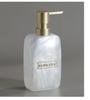 Hotel-Style Refillable Pump-Action Hand Sanitizer Bottle and Bathroom Shelf Tray Set