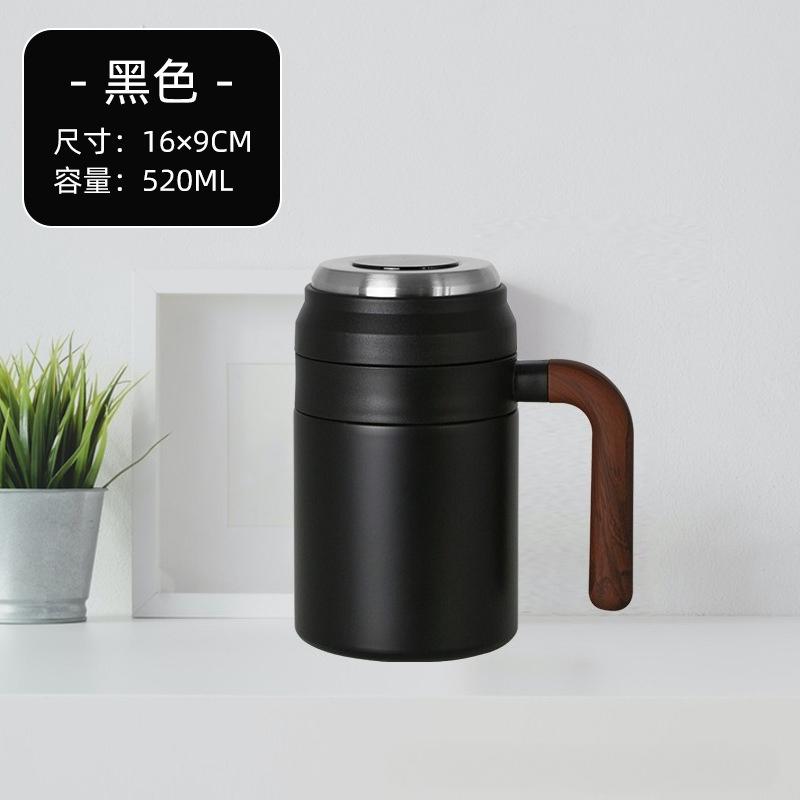 

Large-capacity outdoor portable handle cup - Stainless steel insulated water bottle - Household vacuum water bottle Ordinary