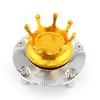 FoR Harley X350 X 350 Flat Tracker 2023- Motorcycle CNC Aluminum alloy King Crown Gas Oil Cap Fuel Tank Cover